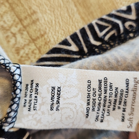 Soft Surroundings Tulum Tribal Maxi Dress, size M - Picture 7 of 11